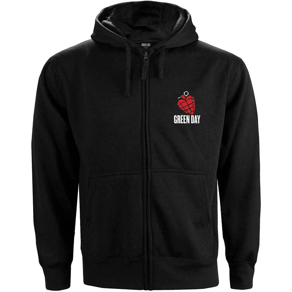 Green Day - American Idiot Veste zip à capuche - Noir